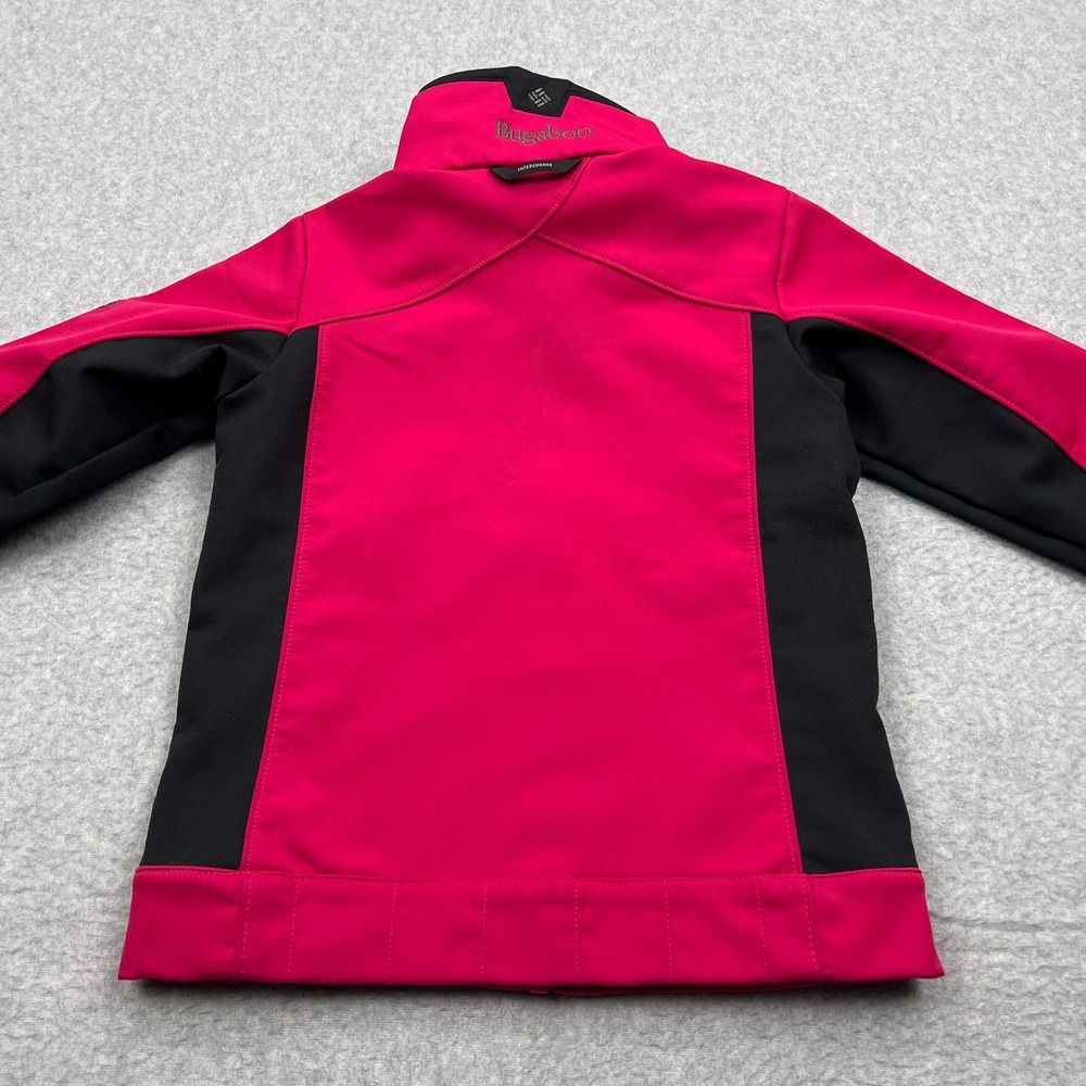 Columbia Bugaboo Titanium Interchange Pink Jacket Girls Youth 7/8 Full Zip Coat‎ - Picture 12 of 16